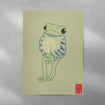 GRUMPY FROG